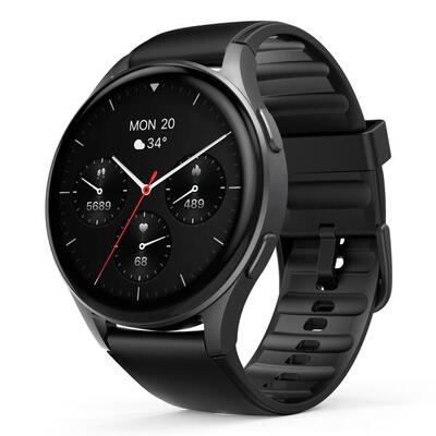 Hama smartwatch 8900 gps amoled 1.43 zwart