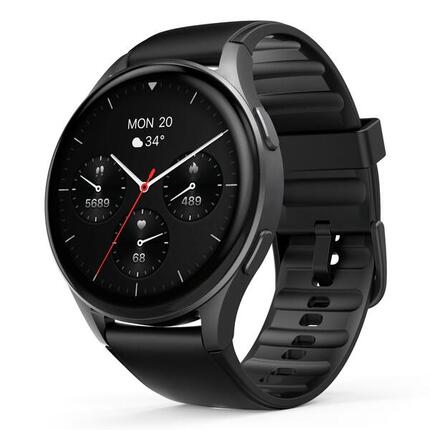HAMA Smartwatch 8900 GPS, 46 mm, Telefonfunktion, Schwarz