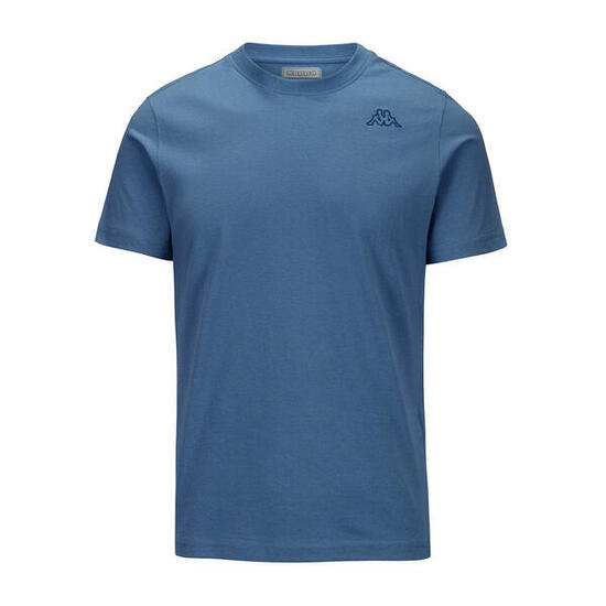 T-shirt manches courtes homme Cafers Slim bleu