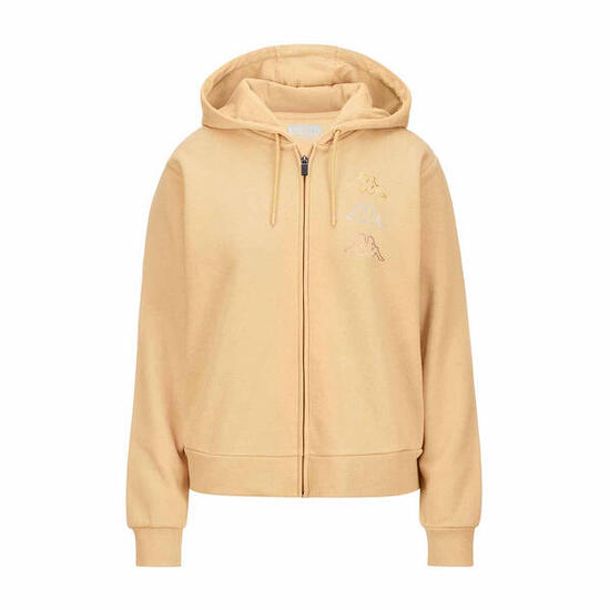 Sweat à capuche unisex Kappa Kaimi Beige