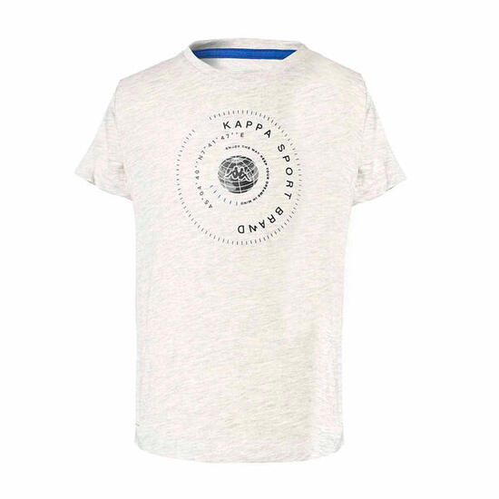 T-shirt manches courtes garçon Bartiz blanc