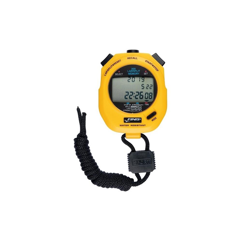 FINIS Finis Pace Clock Cronómetro de natação 300 registos de memória 3X300M Preto