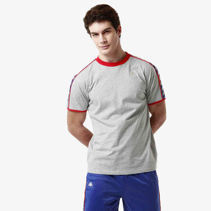 Camisetas para Hombre Kappa Gris