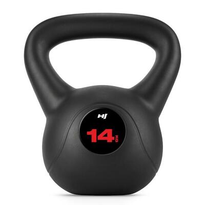 Vinyl-Kettlebell für Krafttraining Hop-Sport HS-PB014KB 14kg