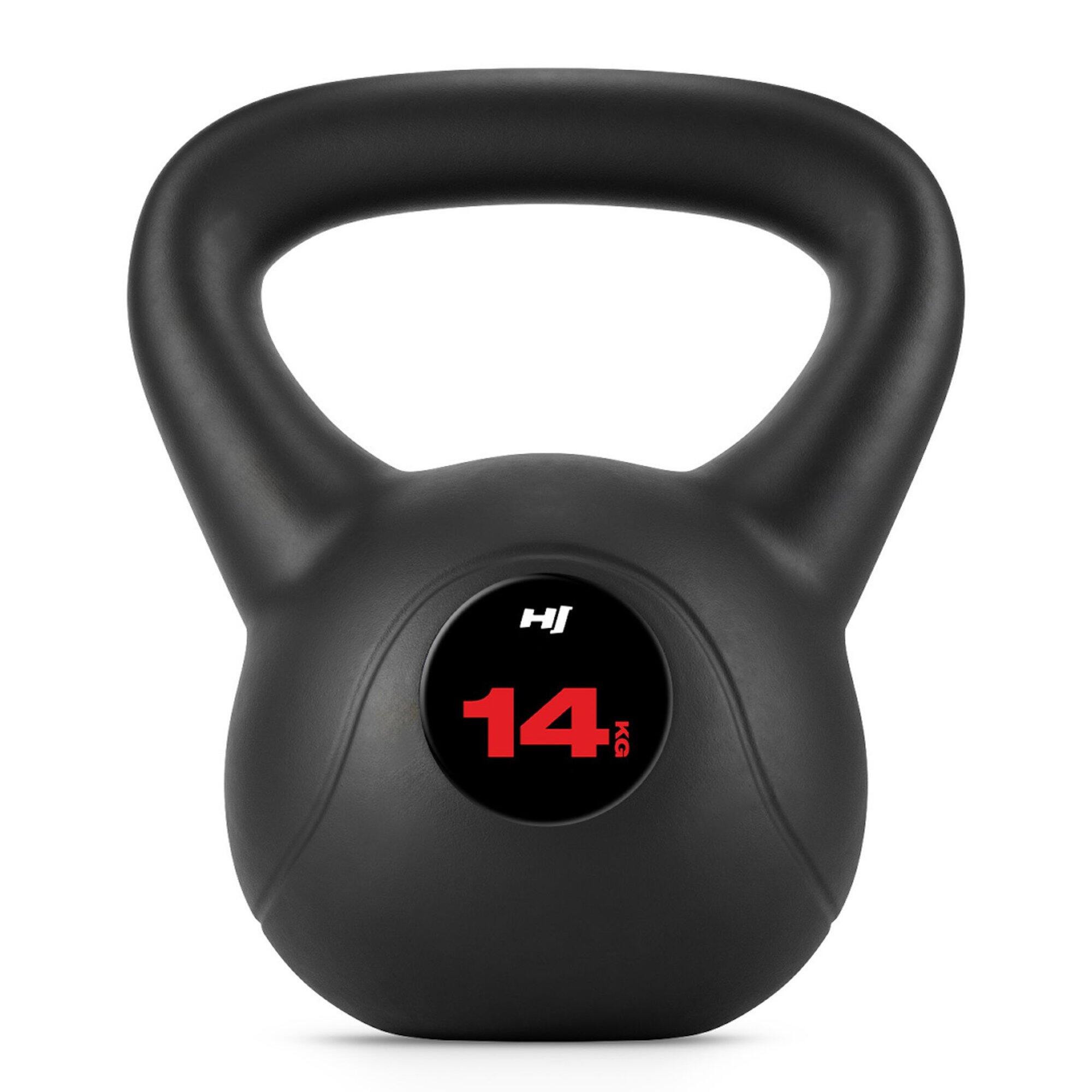 HOP-SPORT Vinylová činka Kettlebell 14kg