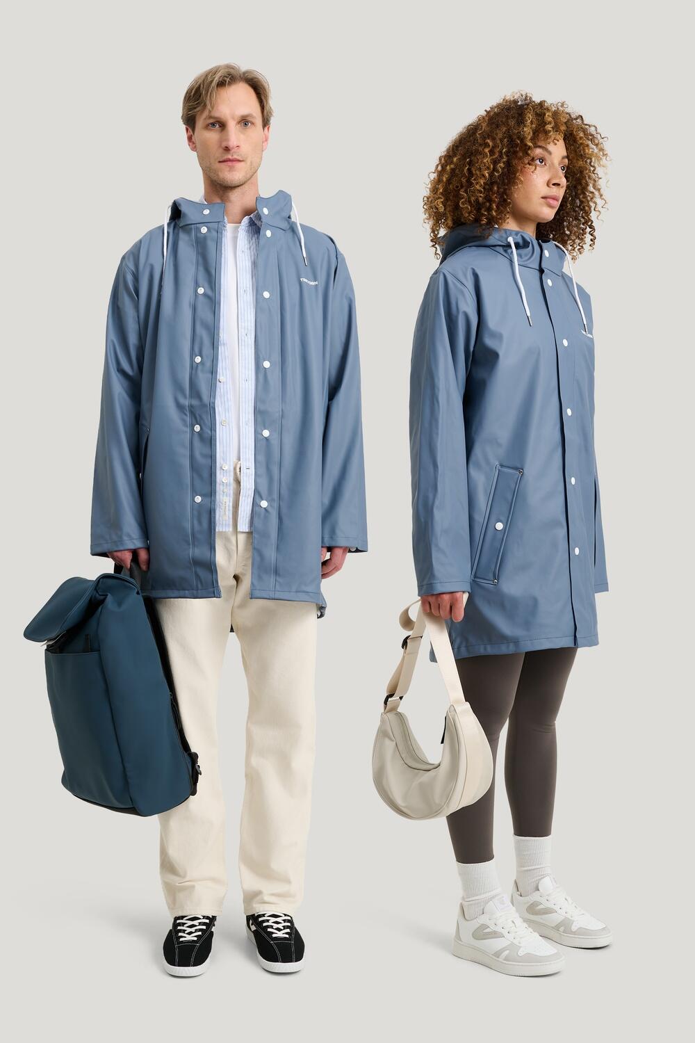 Veste de pluie outdoor imperméable et coupe-vent WINGS Bleu 3/7
