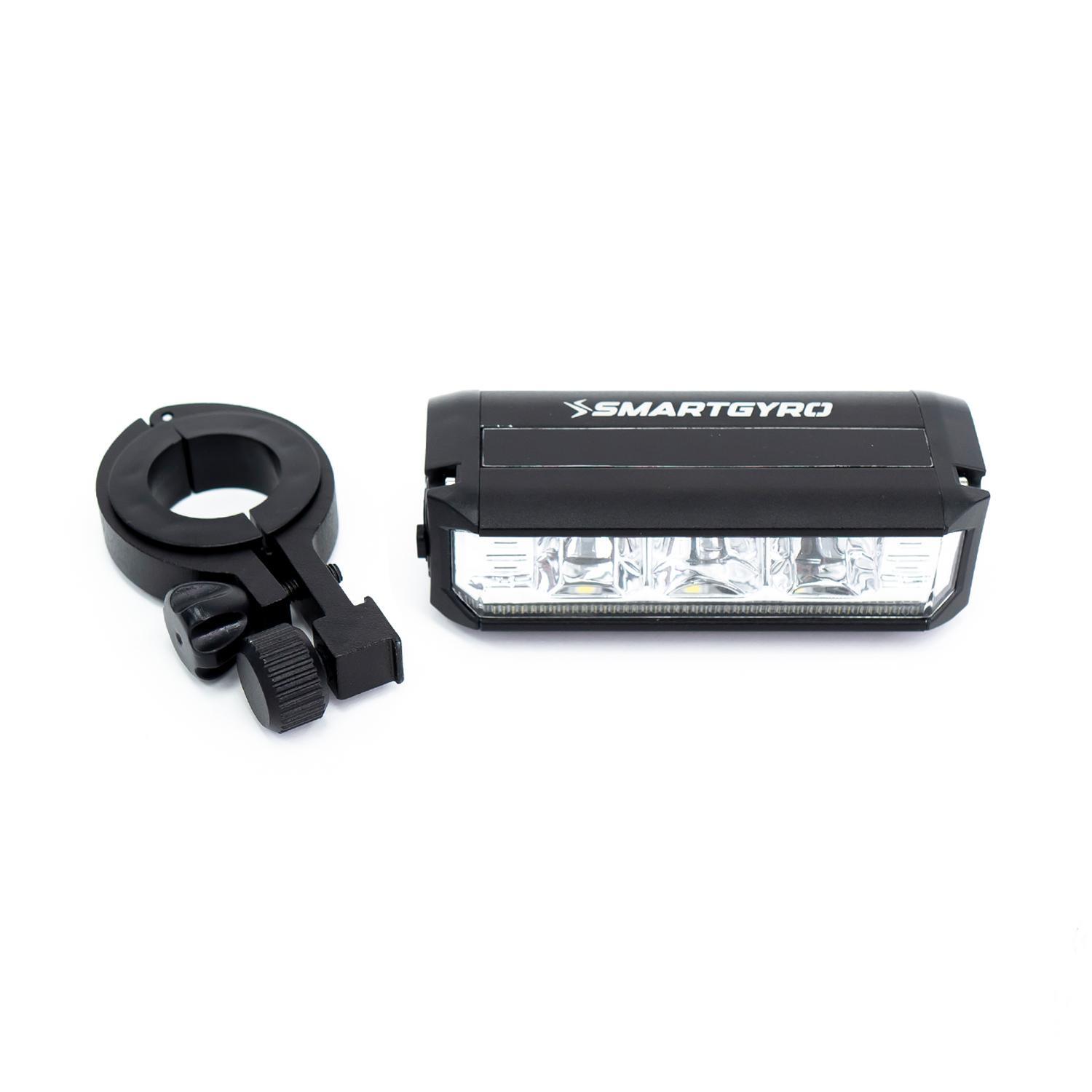 Foco de LED Frontal smartGyro Bike/Scooter PRO HD. 5/7