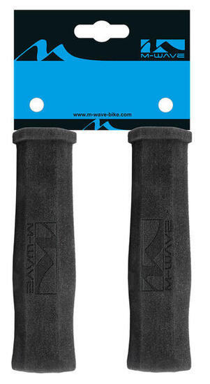 M-Wave Set Manopole Hexagon Foam Nero 2×125 mm.