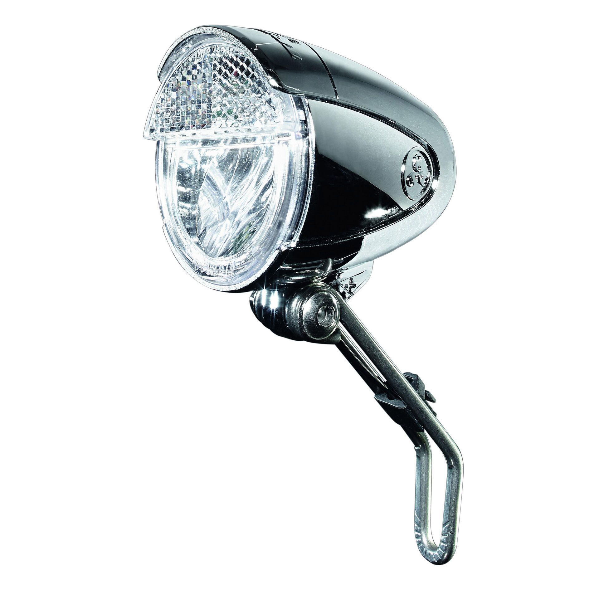 Phare LS583 Bike-i Retro - Noir - 15-Lux - Montage dynamo 4/4