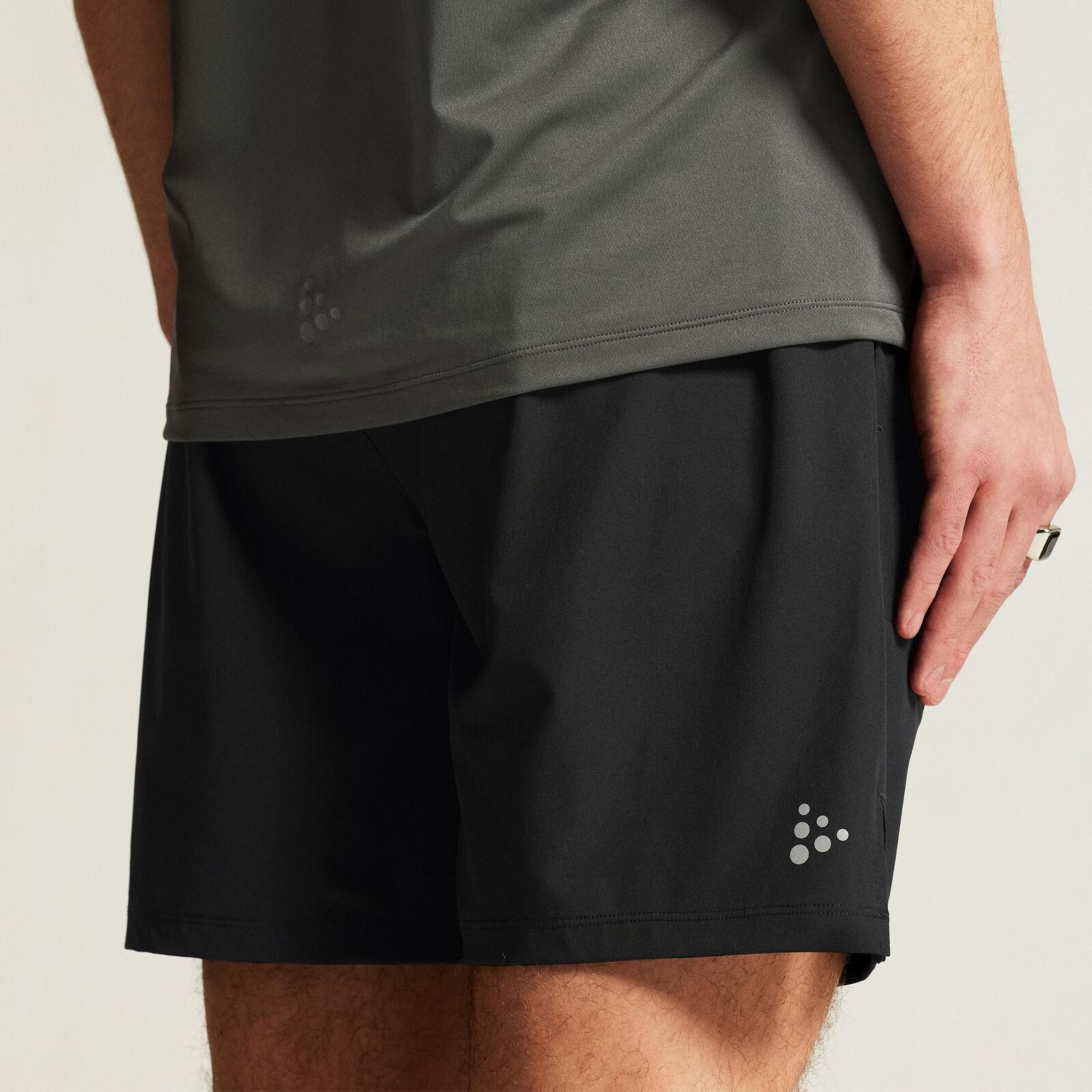 Craft Adv Essence Short de Running 2‑en‑1 Hommes - Noir 3/6