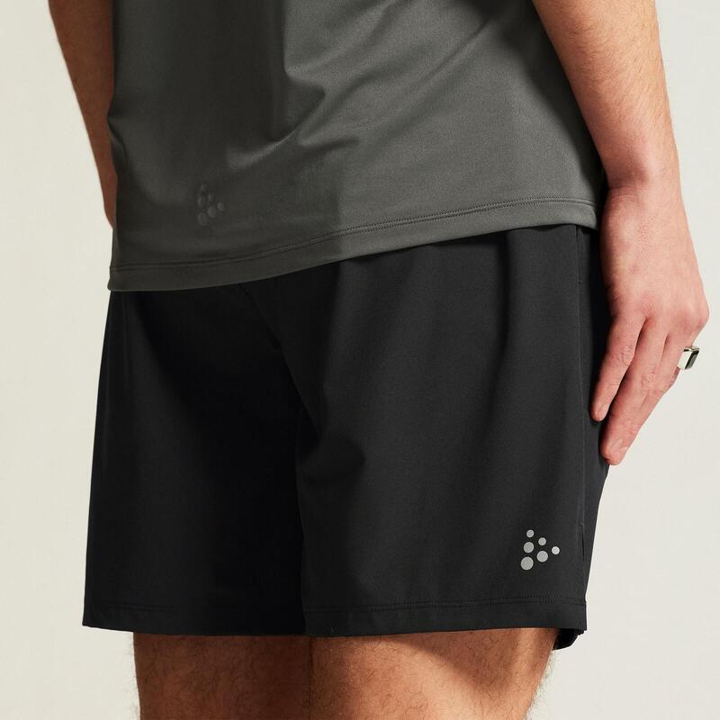 Pantaloni scurți Craft ADV Essence 2-in-1 Shorts 2 - negru | alergare