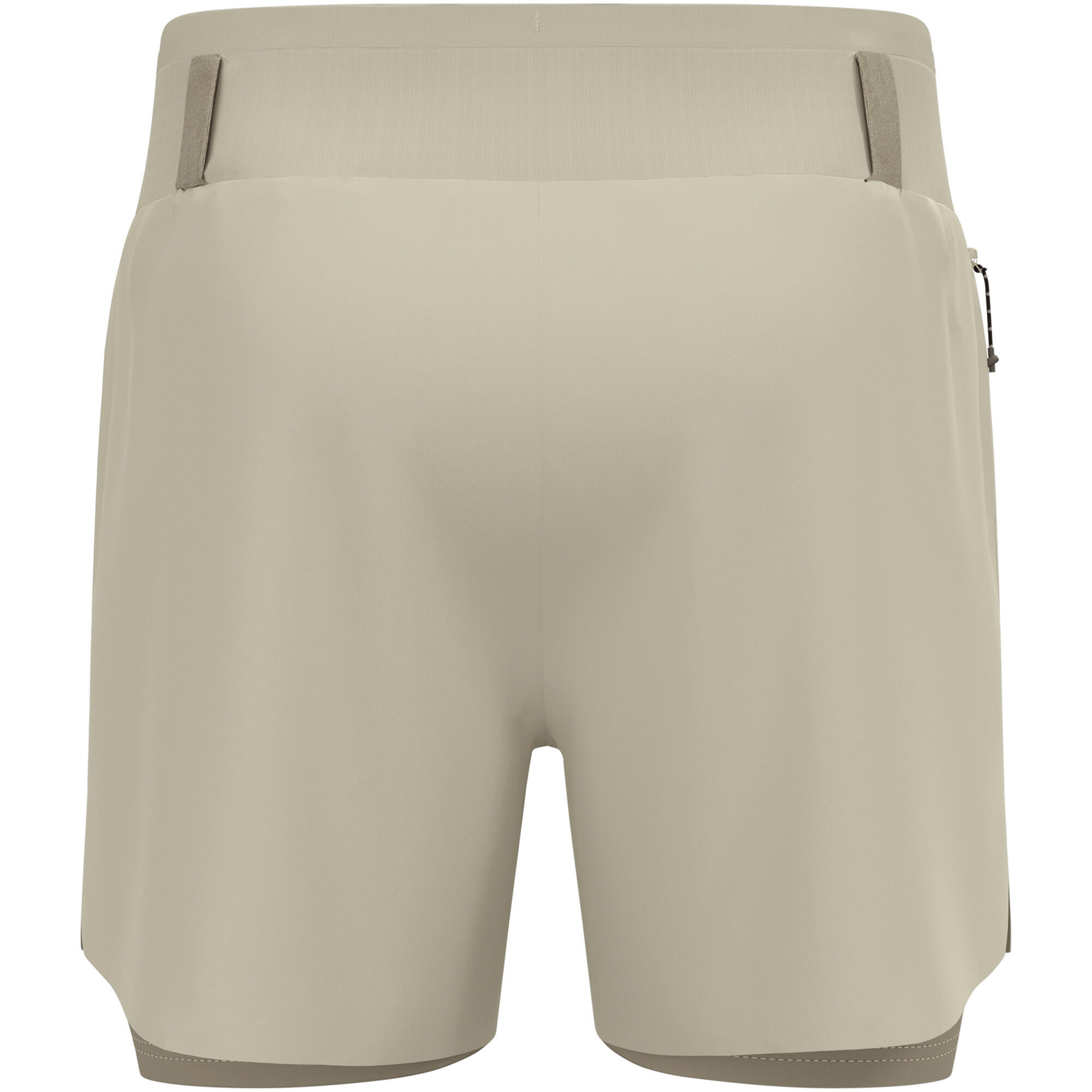 2-in-1 Shorts Odlo X-Alp Trail 6'' Grau 7/7