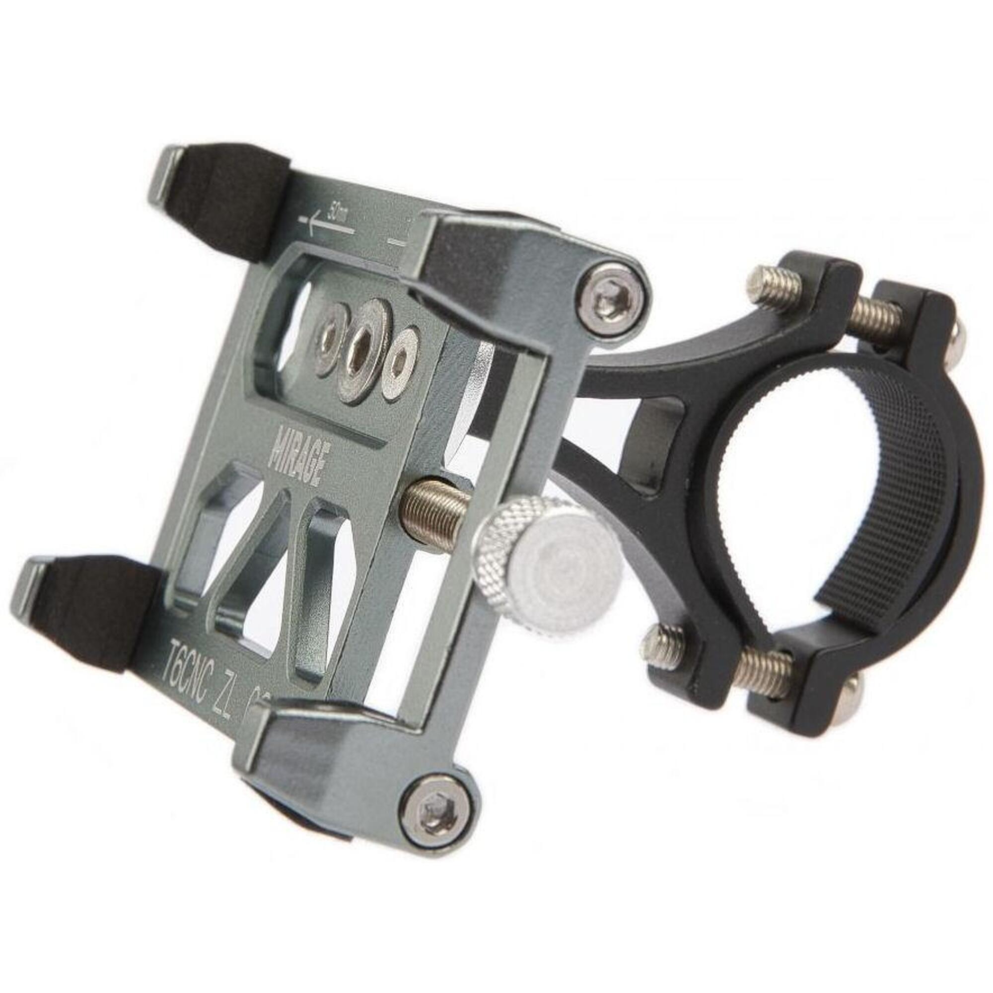 Uchwyt Na Telefon G20 Aluminium - Szary