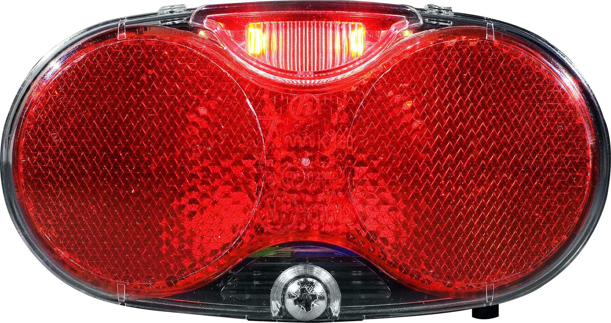 Feu arrière support batterie Twinle - fixation 50 mm 2/4