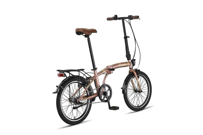 Altec Cunda vouwfiets 20 inch 27 cm unisex 3v V‑brakes zalmroze. 3/6