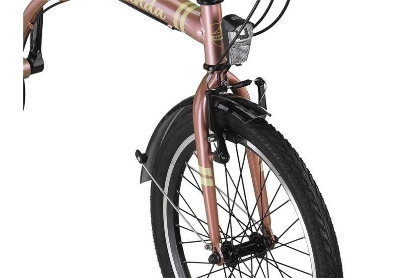 Altec Cunda vouwfiets 20 inch 27 cm unisex 3v V‑brakes zalmroze. 5/6
