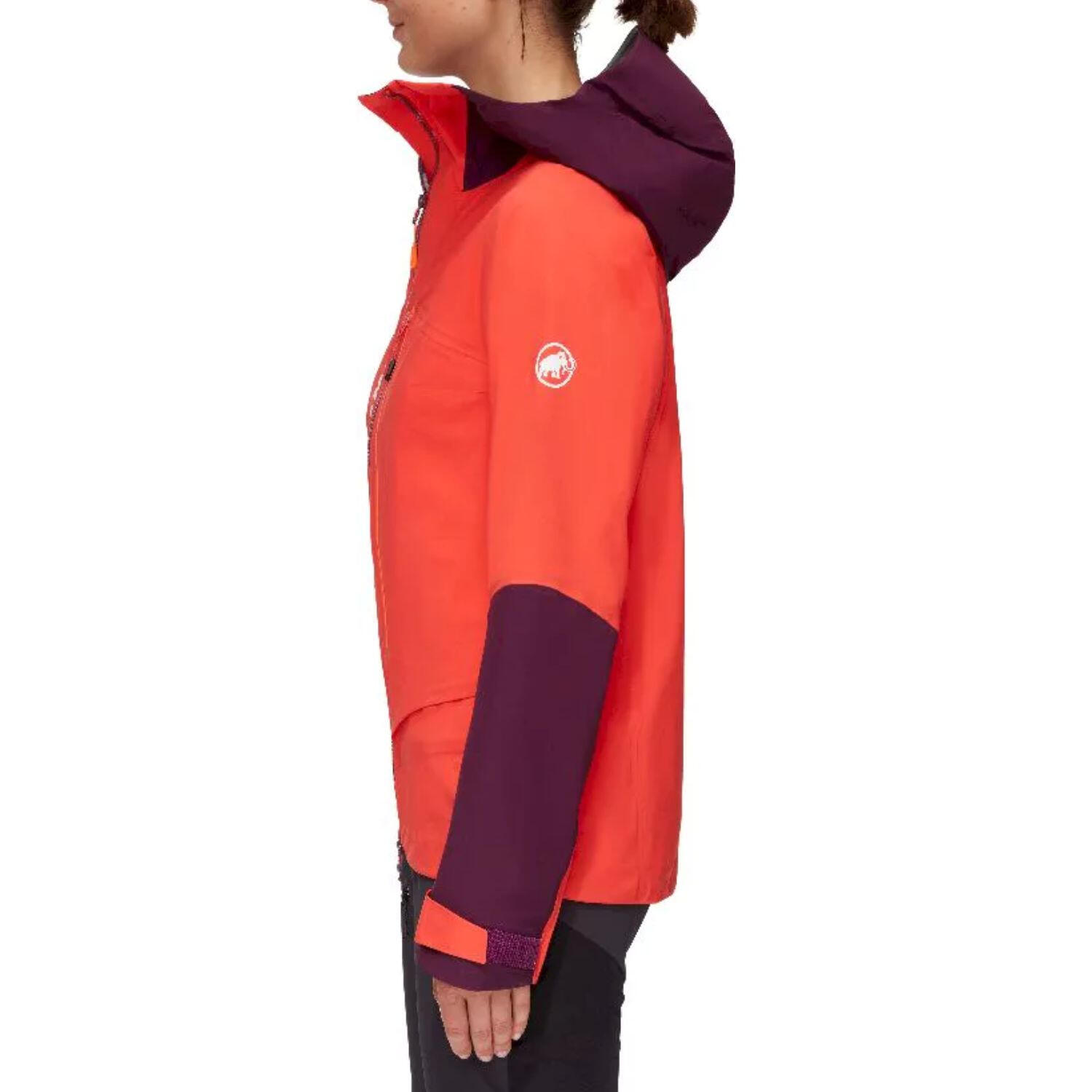 Trekkingjack voor dames Mammut Aenergy Air HS membraan 15K hardshell 3/4