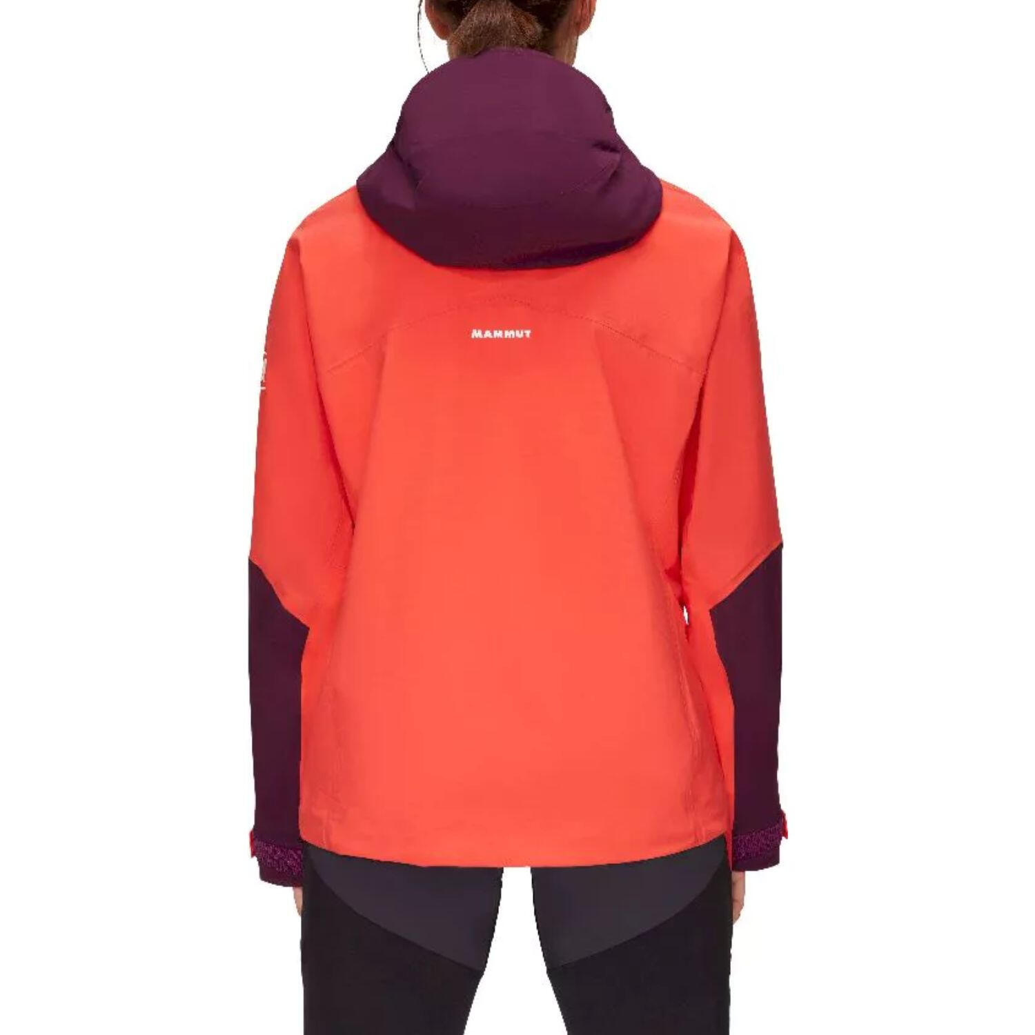 Trekkingjack voor dames Mammut Aenergy Air HS membraan 15K hardshell 4/4