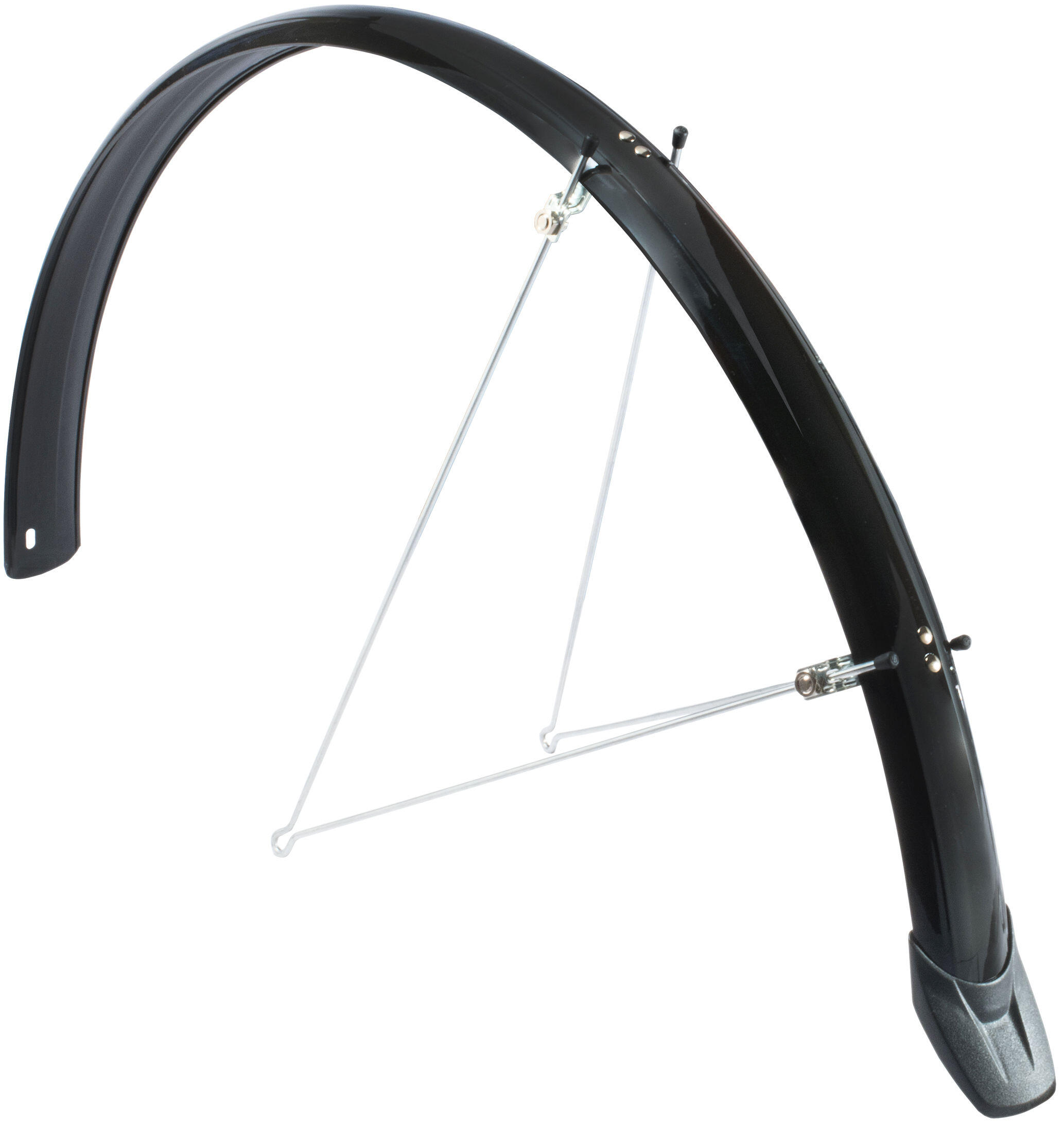 Jeu de garde-boue Eurofender Élégance 28 x 46 mm - Noir 2/4