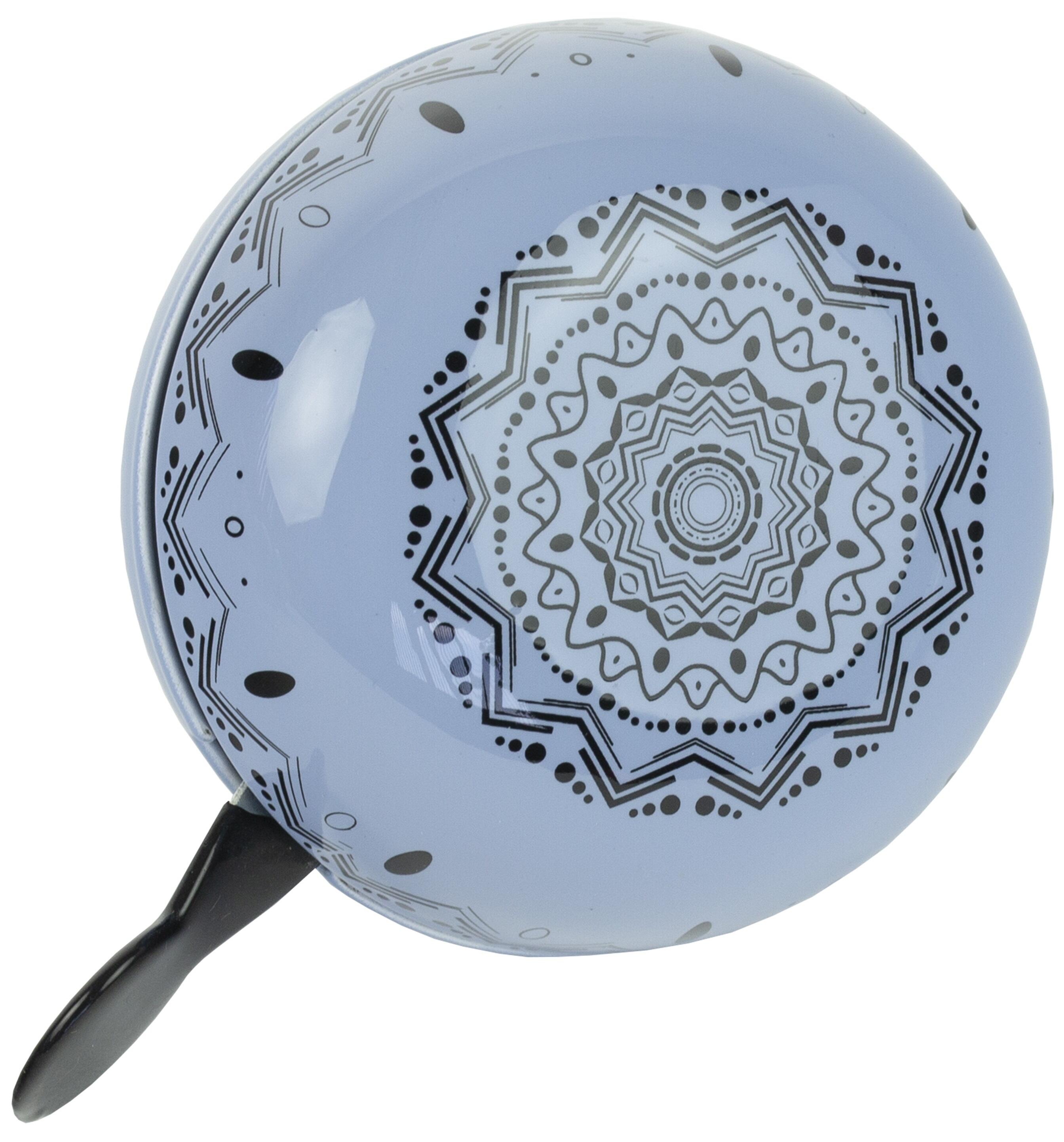 WIDEK Fietsbel Ding Dong Mandala - Ocean Blauw