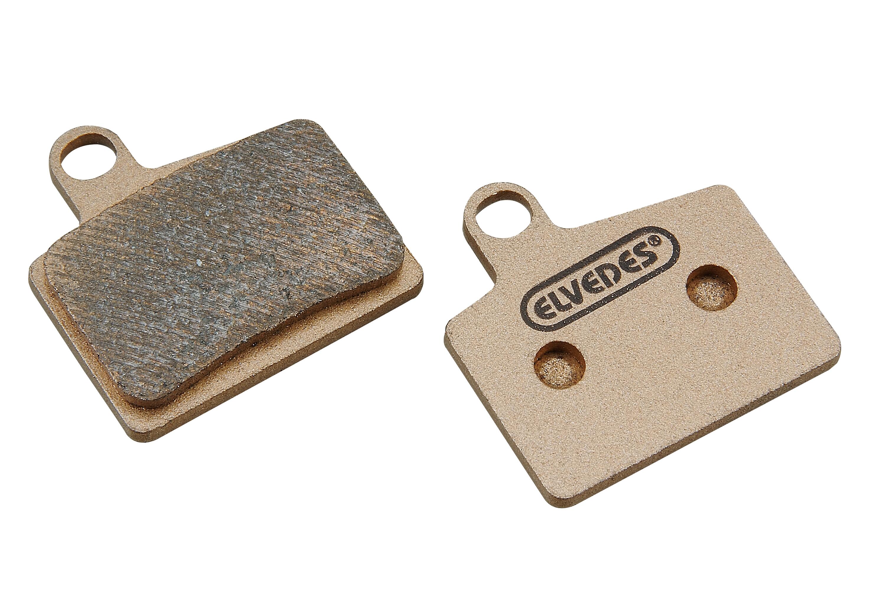 Par de pastillas de freno metálicas para bicicletas Elvedes Hayes Stroker Ryde 2/3