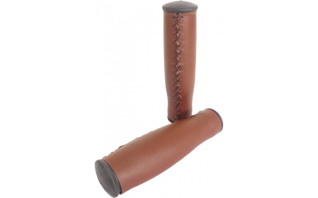 Edge City Gatchles - 135 mm en cuir artificiel marron foncé 3/3