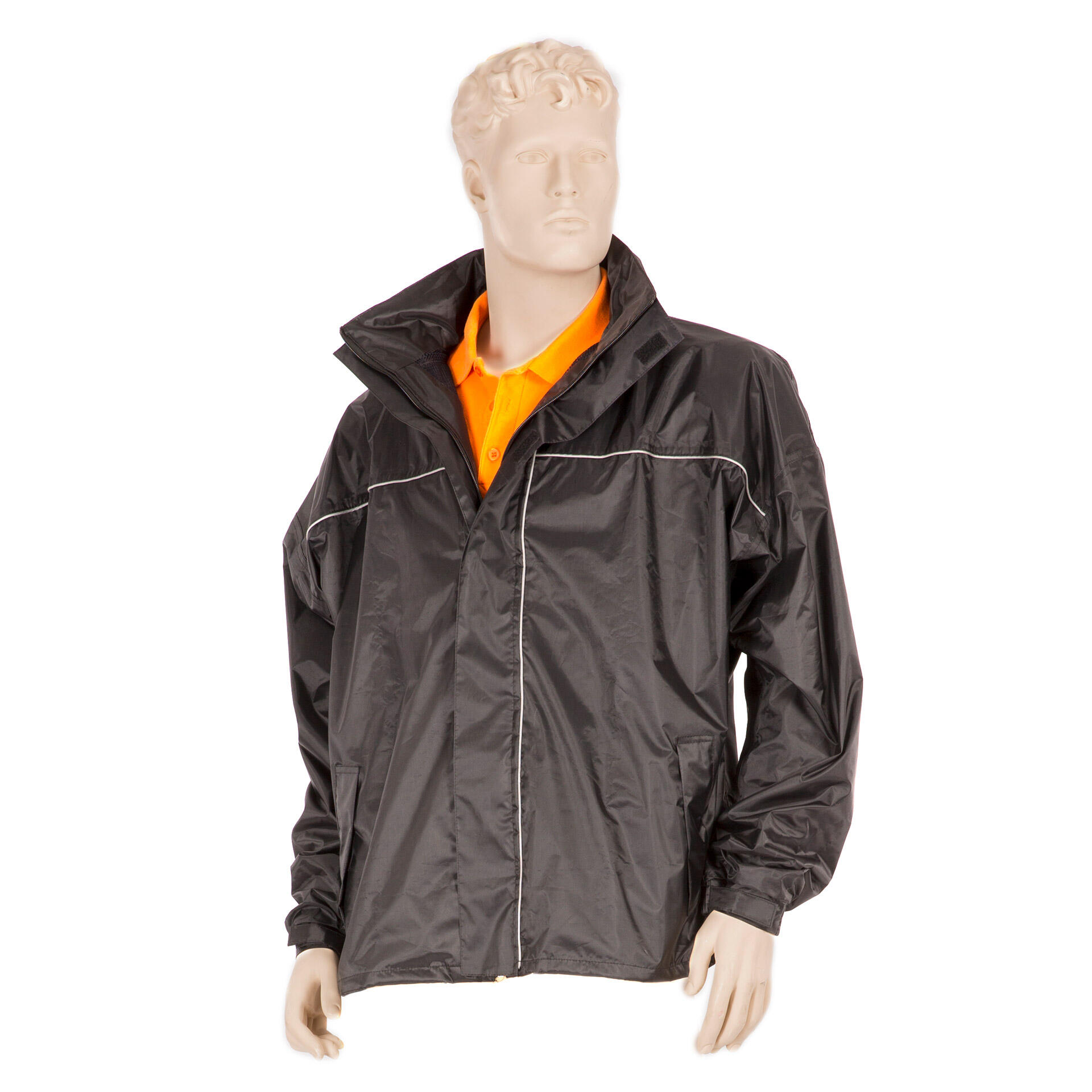 Mirage Regenjacke XL in Schwarz - 100% Wasserdicht 4/5
