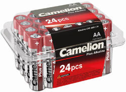 Boîte de 24 piles alcalines Camelion Plus AA LR6 – Énergie fiable