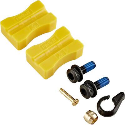 Hydraulische schijfremset shimano mt200 - voorzijde - zwart