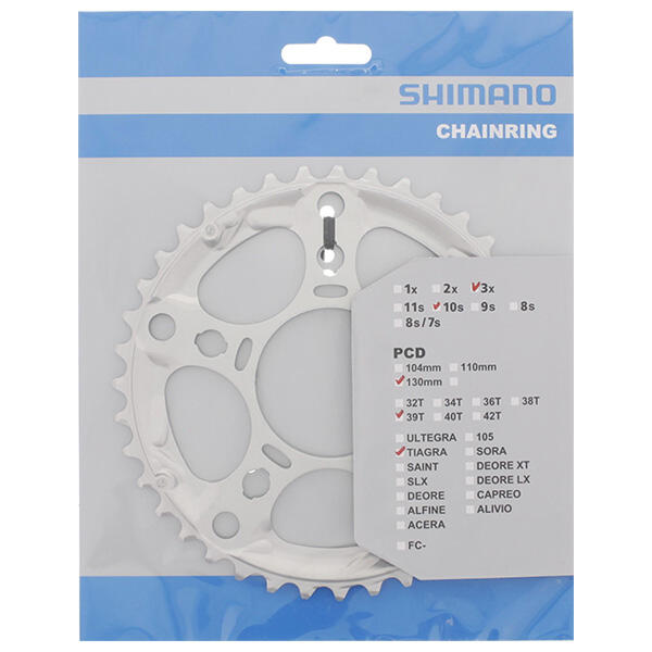 Tarcza Mechanizmu Korbowego 39T Tiagra Fc-4603 39T-D - Srebrna