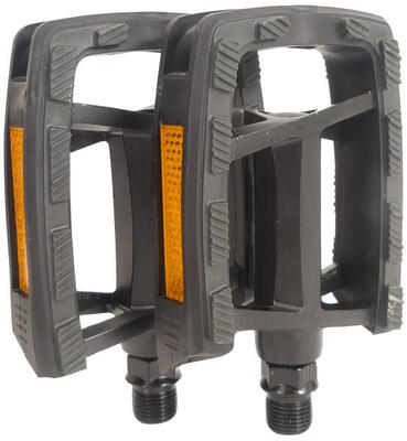 Gazelle Pedal Set FP-972 mit Aluminiumkörper in Schwarz