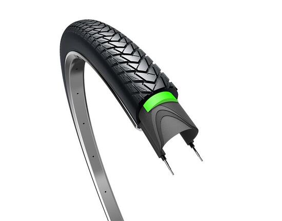 Edge Traveller pneumatico 28 x 140" (37-622) nero con riflesso.