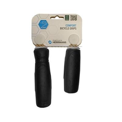 Ergonomische rubberen handvatten voor fietsen - 120mm