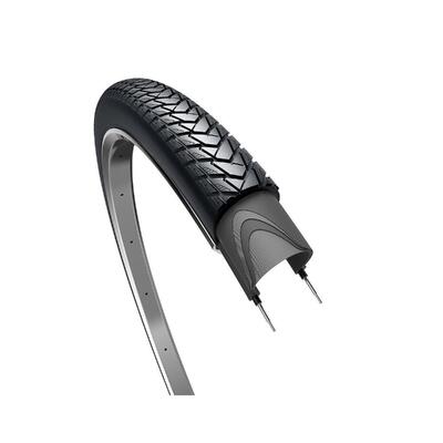 Opona Traveller Basic 28 X 1,40" / 37-622 - Czarna Z Odblaskiem