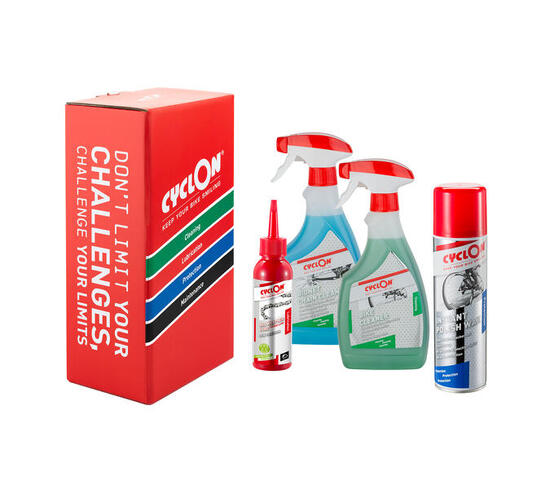Cyclon Essential Pack All Weather Lube - Kit manutenzione bici.