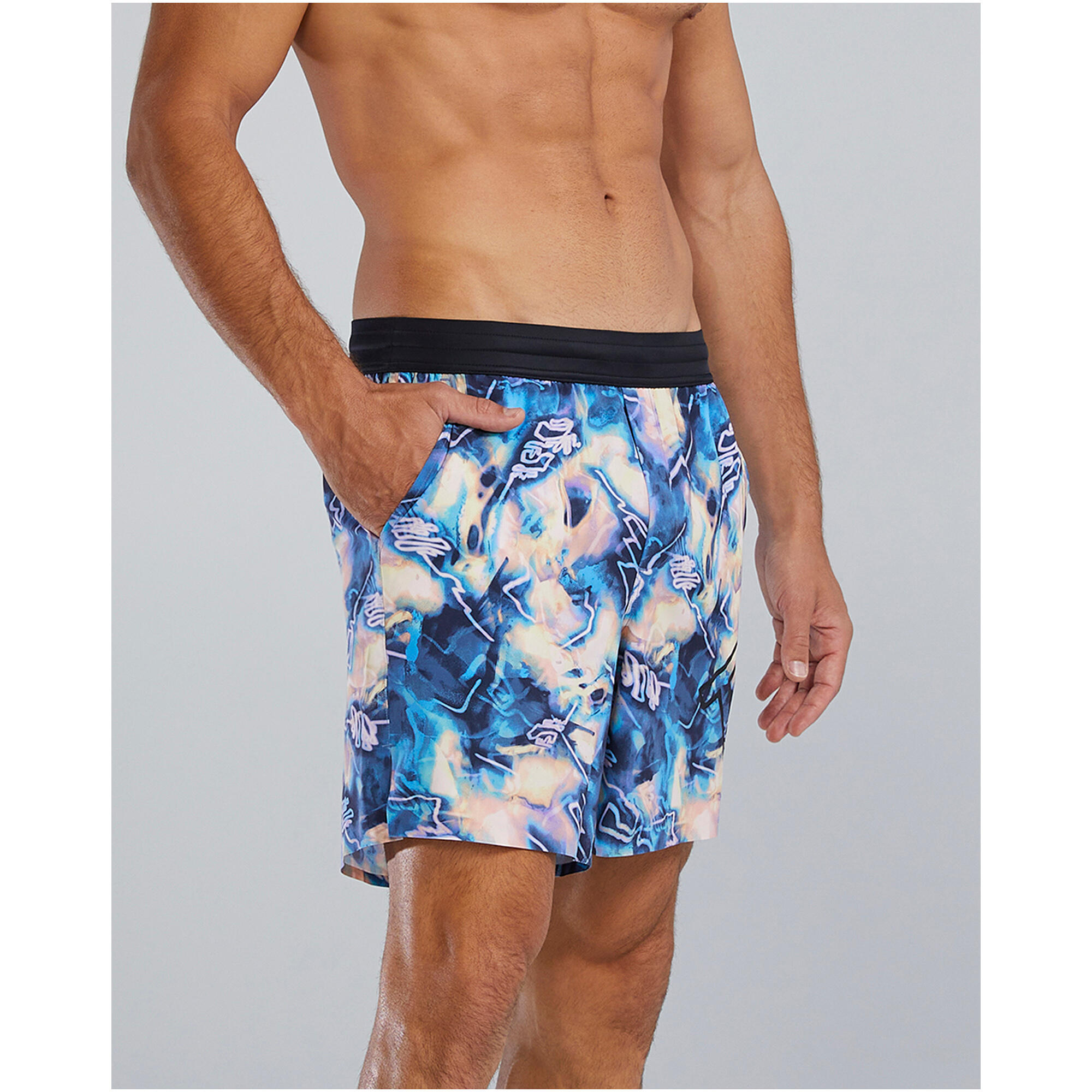 Spodenki pływackie męskie TYR Unbroken Shorts - Voltage Pazzo 4/7