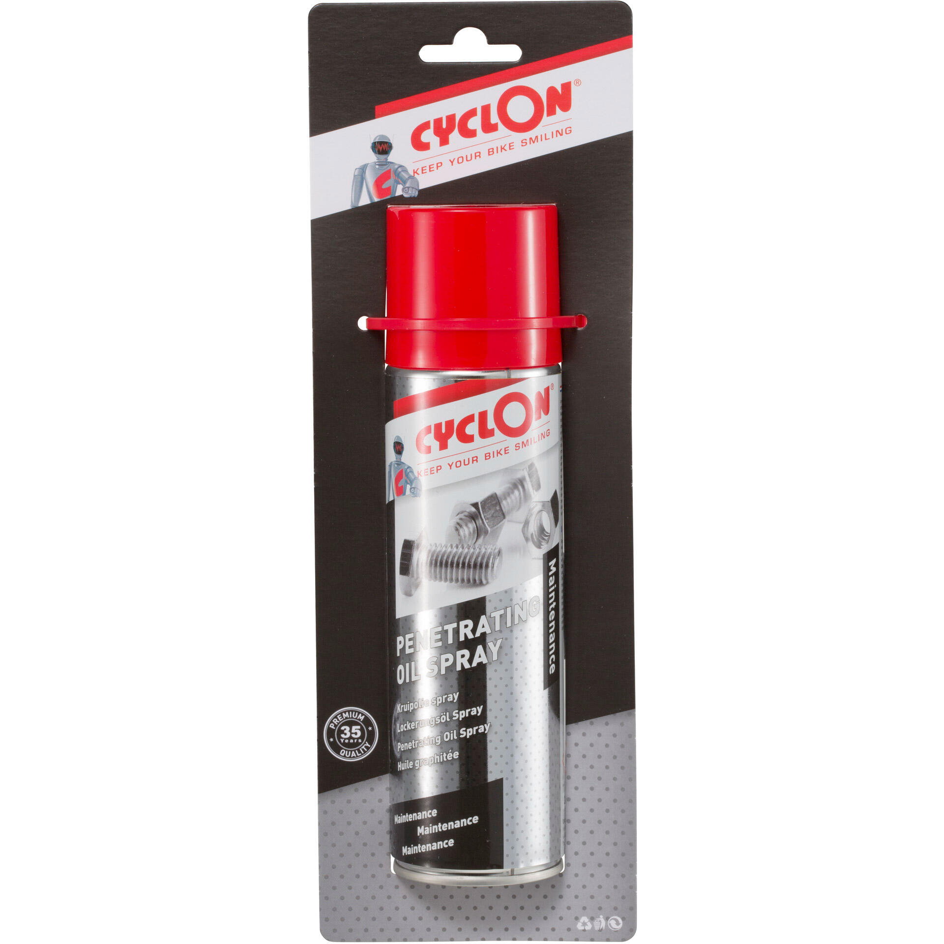 Spray Pénétrant à l'Huile Cyclon Multi 250 ml - En Paquet Blister 3/5