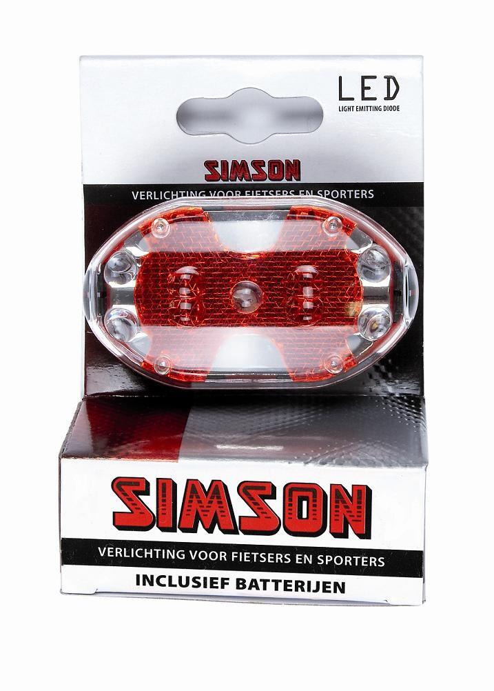 Simson batterie arrière LED rouge 4/5