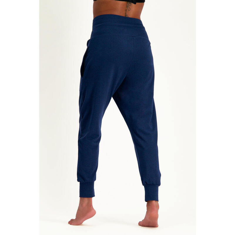 Pantalon de yoga coupe ample super confortable Bhumi - Blue Minuit