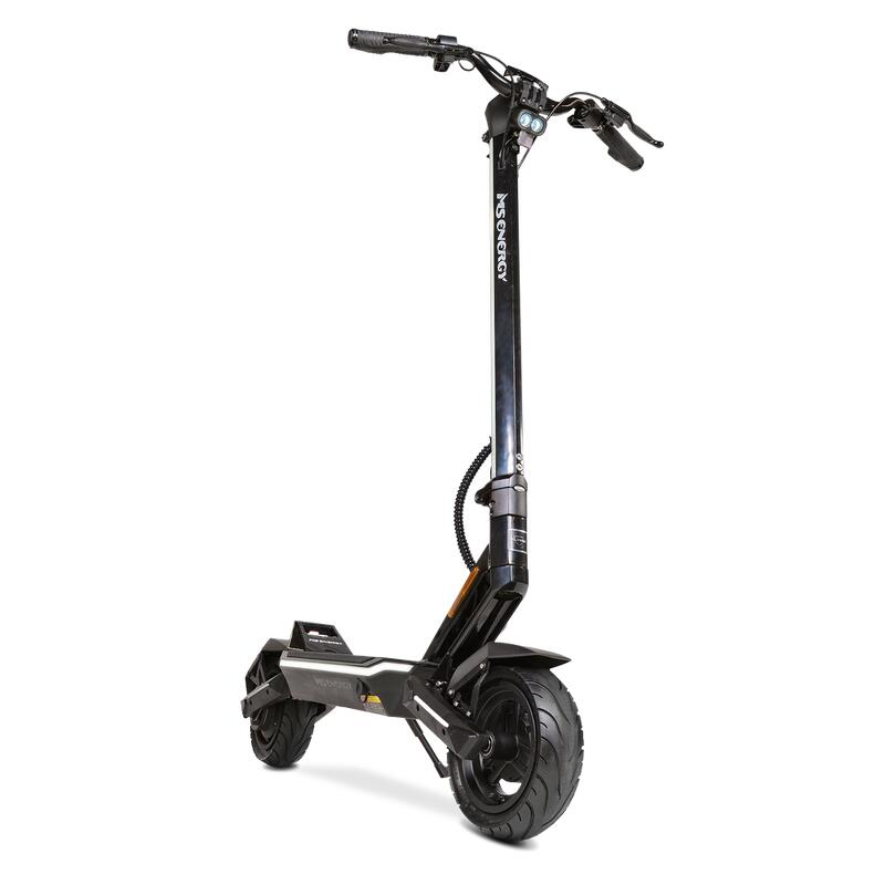 Trotineta Electrică MS Energy FLARE, 600W, 60Km Autonomie, Negru/Gri