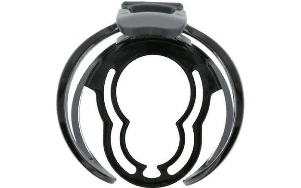 SIMSON Double Fit porte-bouteille en plastique de 73 mm noir mat 4/4