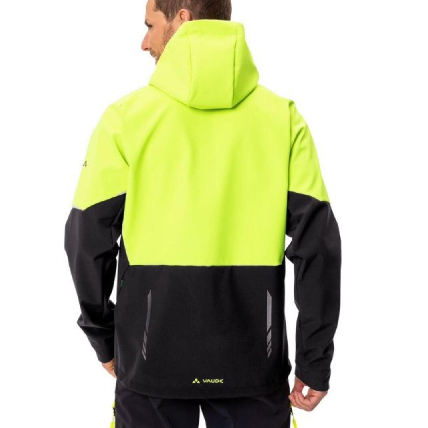 Impermeabile con cerniera con cappuccio VAUDE Qimsa Softshell 2/5