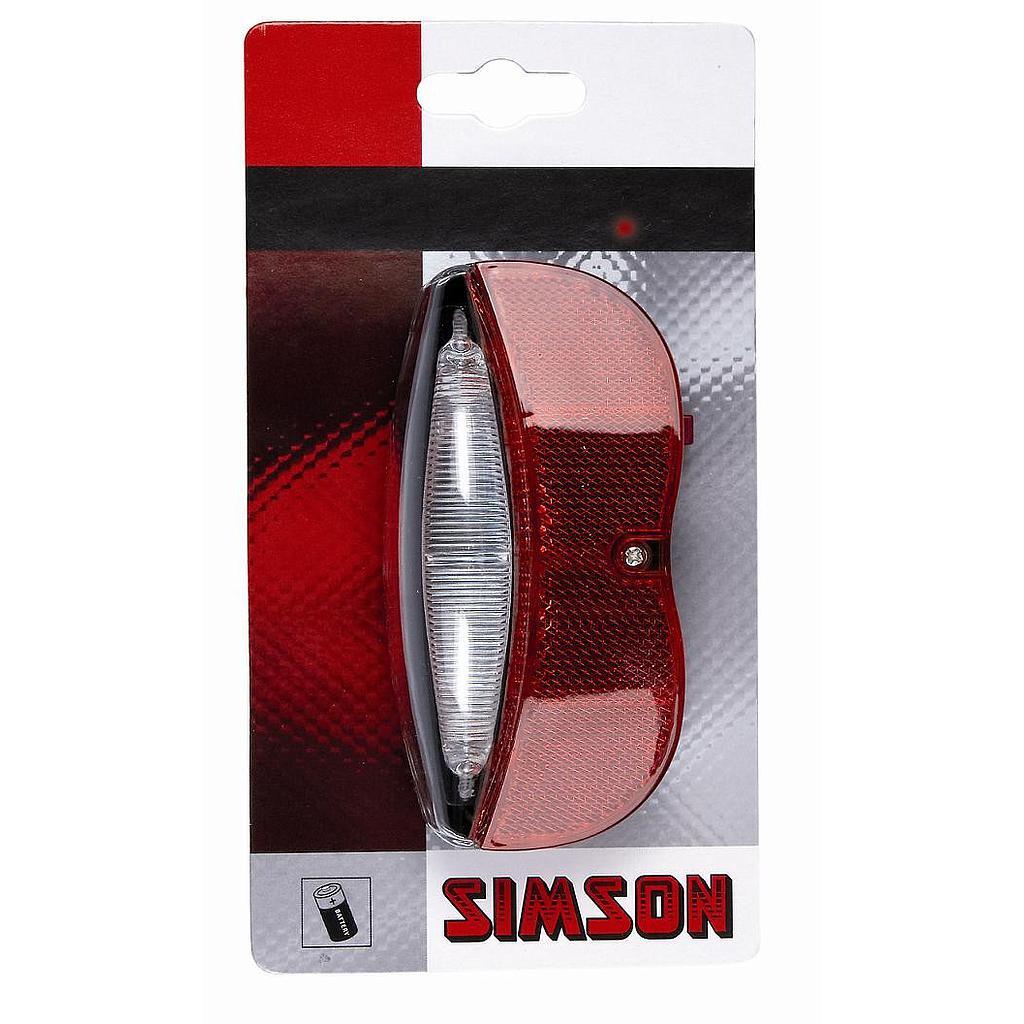 SIMSON Batterie de porte-bagages arrière LED rouge 4/5