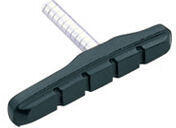 Edge set pastiglie V-brake 72 mm con perno non centrate nero.