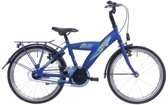 Bikefun Vélo enfant Urban City 20 pouces, frein à moyeu - bleu cobalt mat.