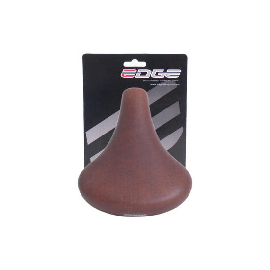 Siodełko Rowerowe City Retro - Ciemny Brąz