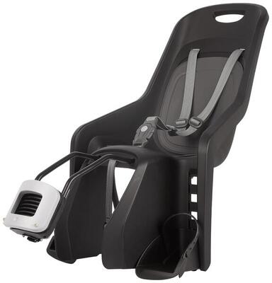 Kinderzitje achter bubbly maxi+ - zwart/donkergrijs - framemontage (ff)