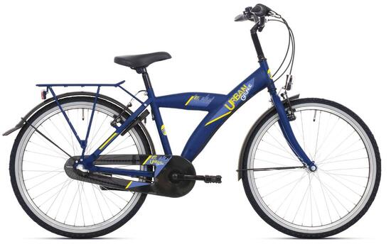 Bikefun Urban City bici bambino 24" Nexus 3 - blu kobalt opaco.