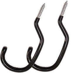 Set crochets plafond Edge pour vélo – noir