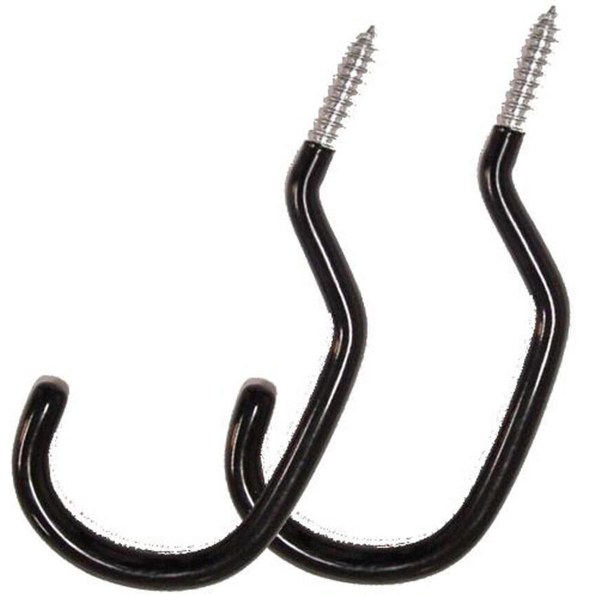 Edge - Ensemble De Crochet De Plafond De Bord De Bord - Noir - Crochet Vélo - Noir - Taille Unique - Decathlon